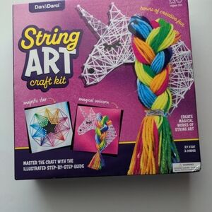 String Art Kit - Rainbow Or Star Unicorn Design Great Girl Gift For Christmas